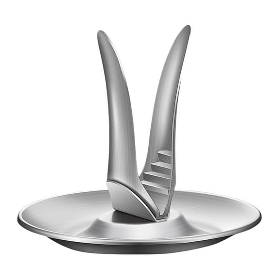 Sturdy Nonrust Steel Levers Nut Opener Crumbs Collection Tray For Shelling