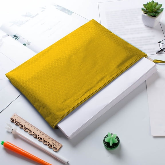 Sturdy Organized Management & Vibrant, 13.2x9.4x1.2 Inch Stationery Bag, Thickened Writing Board & File Classification, Oxford Cloth Folder for Office Home