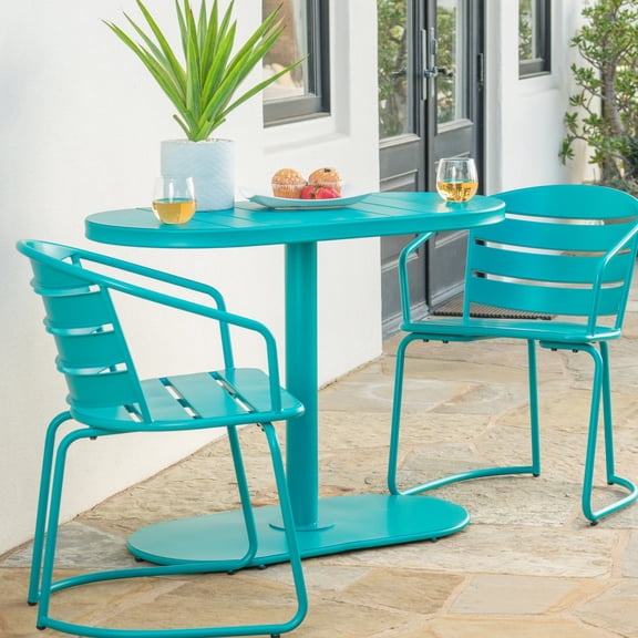 Sturdy Outdoor Set / Ideal for Patio Breakfasts / Bring Modern Touch