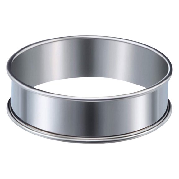 Sturdy Pastries and Tarts Making Rings Multipurpose Baking Rings Stainless Steel Cake Baking Molds for Home Bakers