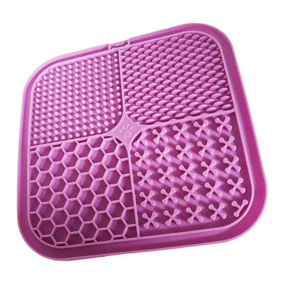 Interactional Pet Feeding Pad With Slow Licking Design Dishwasher Safe Silicone Stays Firmly Sticked To Floor