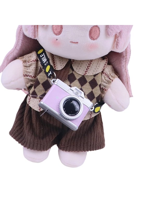 Sturdy Plastic Camera Keychain With LED Lights Sound Effects 38CM Rope For Daily Use Decoration