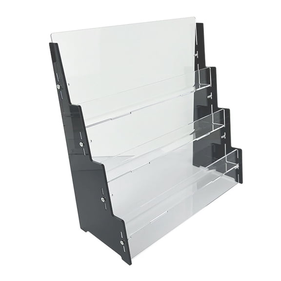 Sturdy Plastic Card Display Rack for 12 Trading Cards Heavy Duty and Efficient Collectors Solution