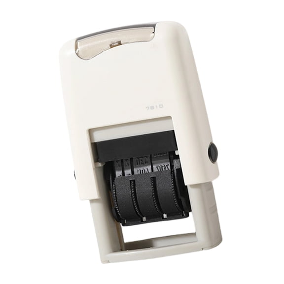 Sturdy Plastic Date Stamping For Easy Marking On Notebook Card And Gift Wrapping Materials