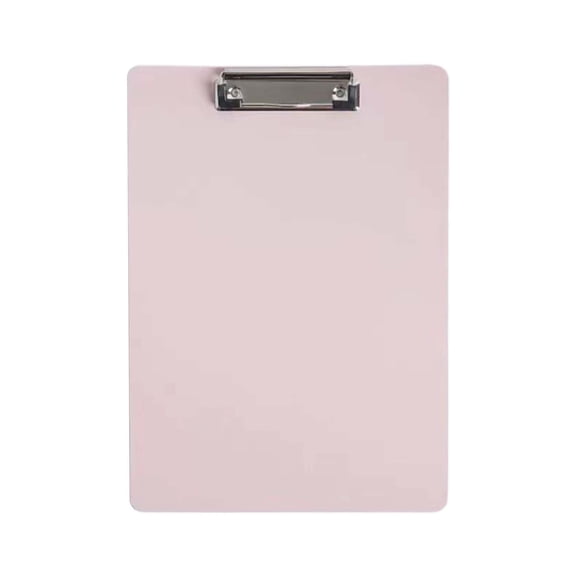 Sturdy Plastic Folder Board, File Organizer with Clip for A4 Document Storage, Non Toxic Office Supplies for Home Studio
