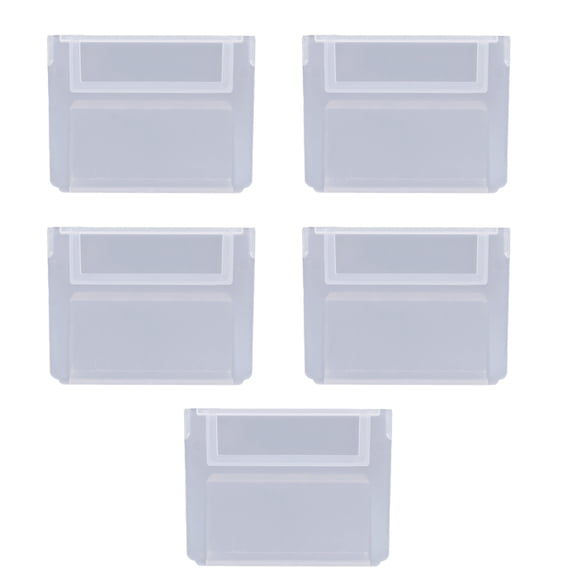 Sturdy Plastic Organizers Box With Individual Compartments And Ergonomic Handle Tool Storage Case For Easy Transport