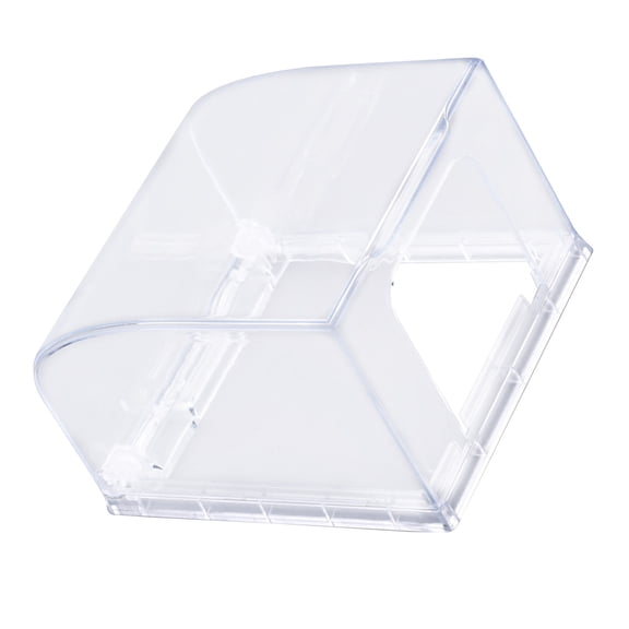 Sturdy Plastic Protective Waterproof Outlet Covers 86 Type Receptacle for Bathroom Plugs and Switches Socket Face Plate