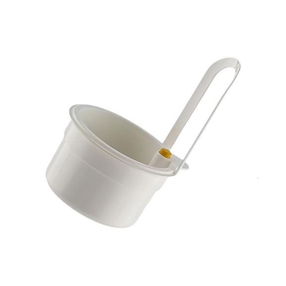 Sturdy Plastic Sink Drain Basket With Fasteners Long Handle Kitchen Organizers