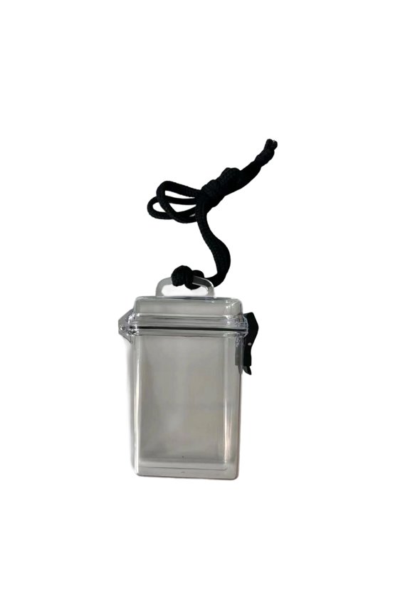 Sturdy Plastic Waterproof Dry Box Portable Travel Storage for Phones Keys Cash Beach Gear