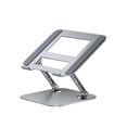 thumbnail image 1 of Adjustable Laptop Stand for Desk,Foldable Laptop Holder with Stable Heavy Base,Multi-angle Adjustable Ergonomic Computer Riser Compatible with MacBook Air Pro,Notebook,All 10-15.6”Laptops,Grey, 1 of 8