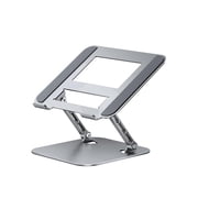 Adjustable And Foldable Laptop Stand With a Sturdy And Durable Base. Multi-Angle Adjustable Ergonomic Laptop Riser, Compatible With MacBook Air Pro, Laptops, An