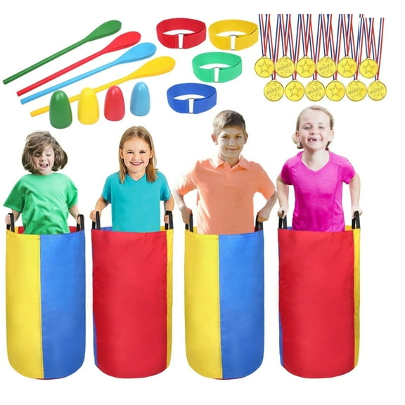 Sturdy Potato Sack Race Bags for Ages 12 Plus Perfect for Outdoor Party Games