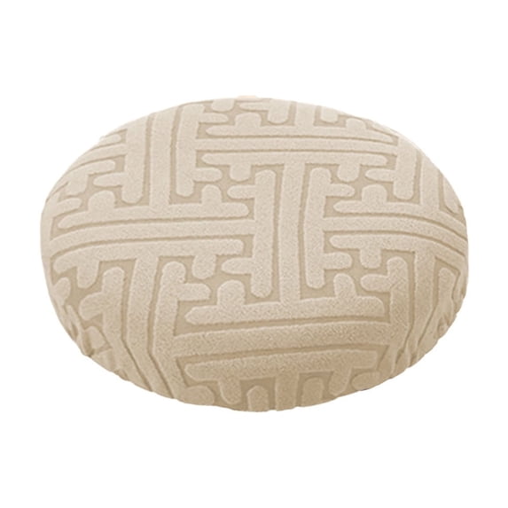 Sturdy Round Bar Stool Cover with Elastic Bands – Durable, Easy to Install & Clean Seat Protector for Home & Dining Use