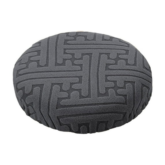 Sturdy Round Bar Stool Cover with Elastic Bands – Durable, Easy to Install & Clean Seat Protector for Home & Dining Use