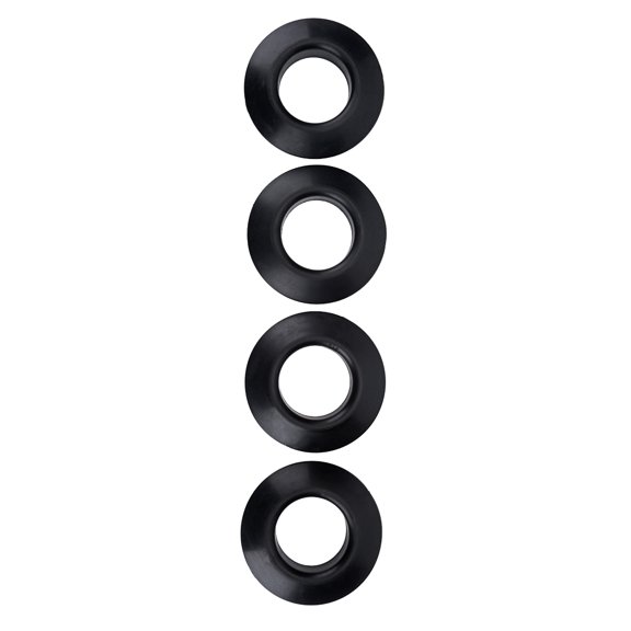 Sturdy Rubber Drip Guards for Kayak, Canoe & Raft Paddles - Set of 4