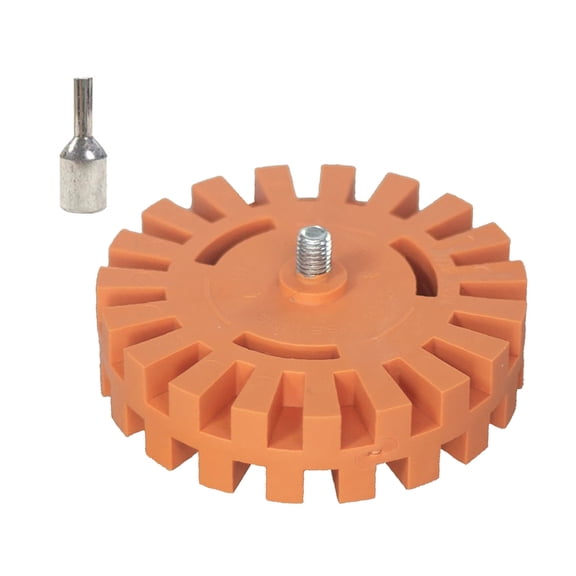 Sturdy Rubber Removers Wheel Effective High Performances Adhesive Eraser Wheel Suitable for Various Surfaces Materials