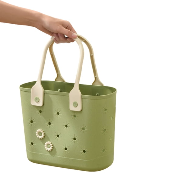 Sturdy Rubber Storage Bag Designs for Beach and Pool Trip Portable and Easy To Organization for Trendy Women Daily Use
