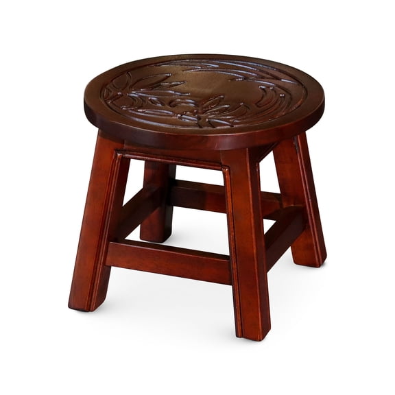 Sturdy Rubberwood - As Child's Step Stool - In Bedroom - Helps Kids Reach Easily