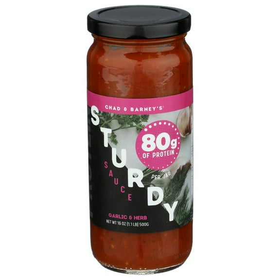 Sturdy Sauce Garlic Herb 16 oz (Pack of 4)