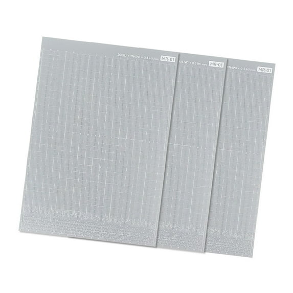 Sturdy Sheets For Model Building Easy Cut With Scissors Assorted Sizes