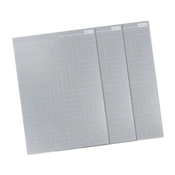 Sturdy Sheets For Model Building Easy Cut With Scissors Assorted Sizes