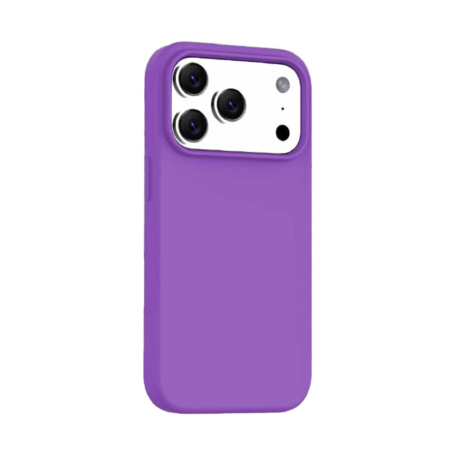 Sturdy Silicone Case for iPhone 17 Pro Max - Purple