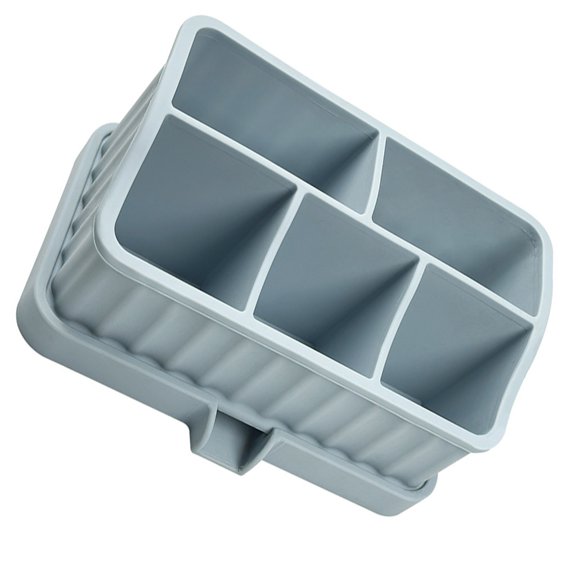 Sturdy Silicone Storage Box for Toothbrush and Toothpaste Organization