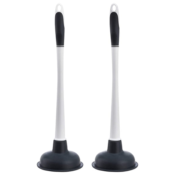 Sturdy Sink Plungers with Strong Suction, 2-Pack