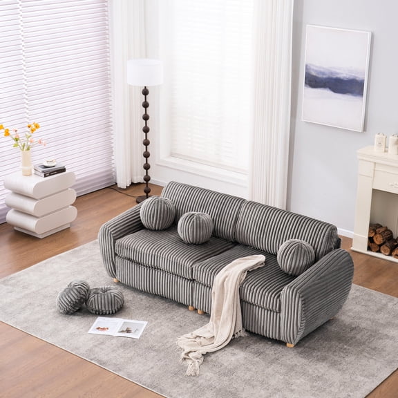 Sturdy Sofa with Easy Assembly / Perfect for Quick Setup in New Home