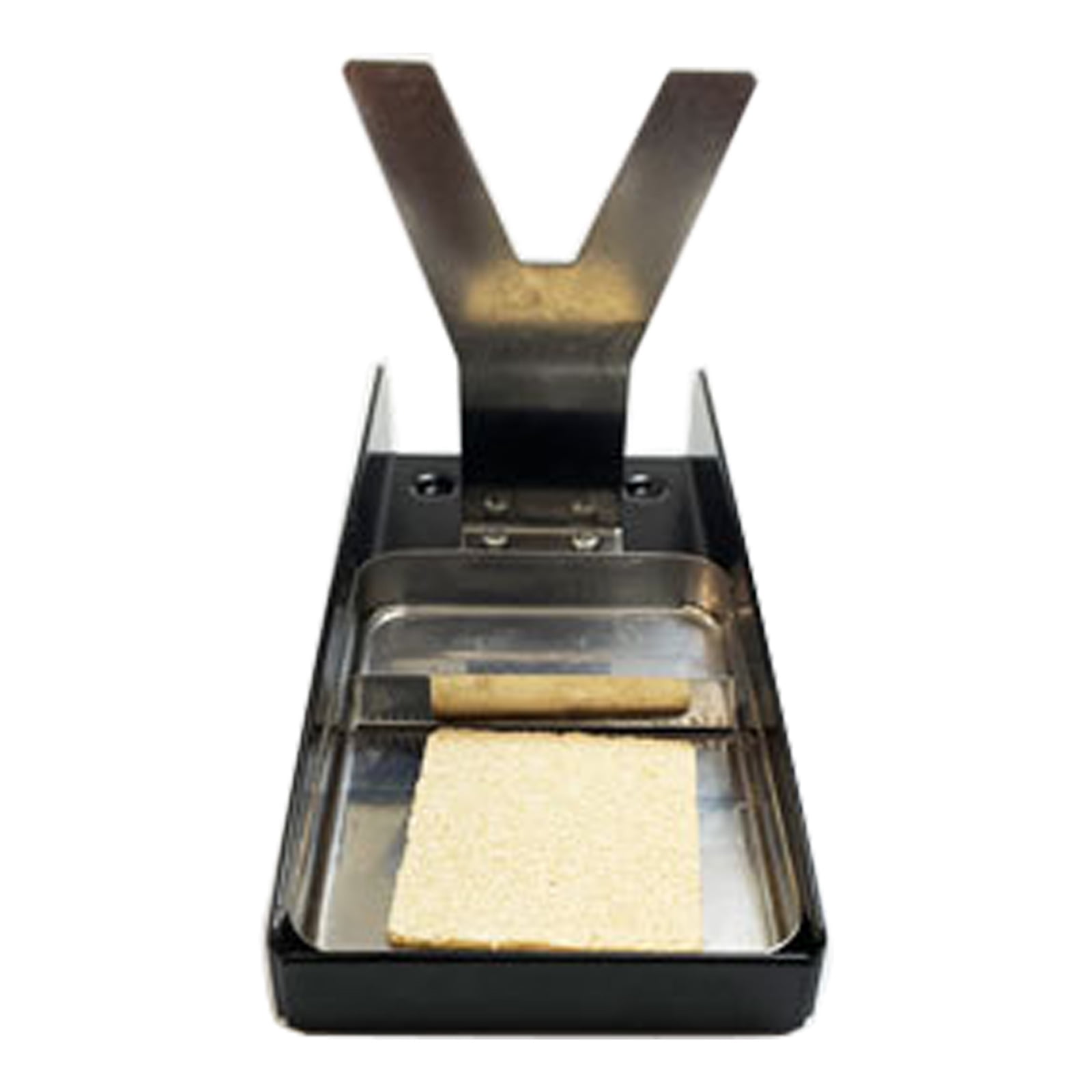 Sturdy Soldering Iron Holders Support Base Nonslip Design Fits 40 500W Tool Includes Cleaning Sponge Compartment