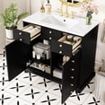 thumbnail image 1 of Sturdy Solid Wood Frame & Ample Storage - 36'' Bathroom Vanity for Organized Bathroom Experience, 1 of 7