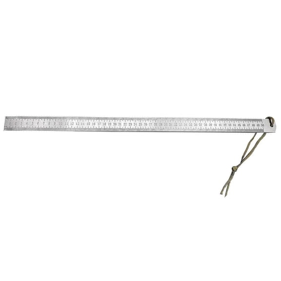 Practical Stainless Steel Ruler Offering Durability And Safety For Classroom Instruction And Professional Design Work
