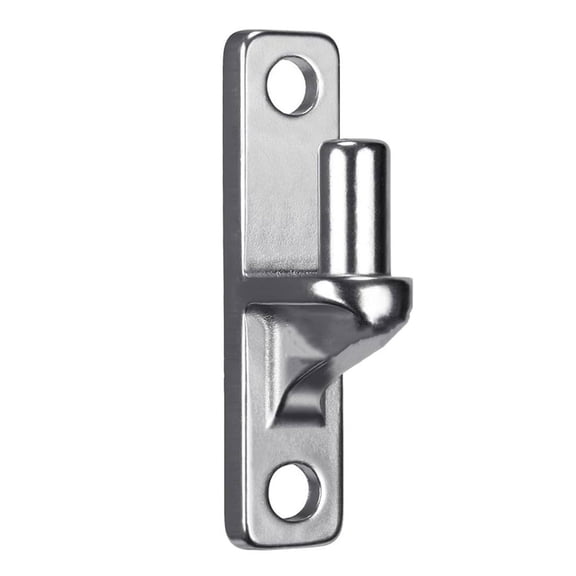 Sturdy Stainless Steel Wall Plate Gate Hinges 1/2/4 Pack for Chain Link Fence