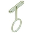 thumbnail image 1 of Sturdy Steel Center Closet Rod Support Bracket for standard 1-5/16" Diameter Closet Rods (5, Matt Aluminum), 1 of 2
