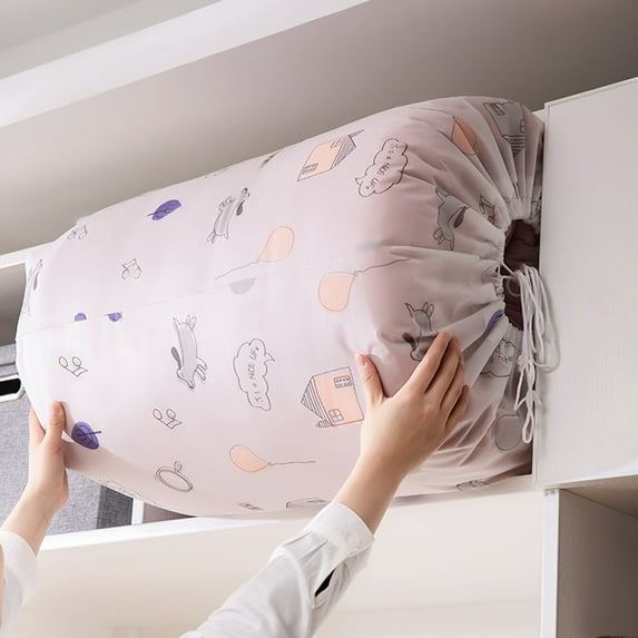 Sturdy Storage Bag, Bedding Storage Bag Large Capacity Clothes Storage Bag Beam Mouth Bag for Comforters Quilts Toys Duvet Large Capacity Duffle Bag for Home Storage Packing Packing Cubes