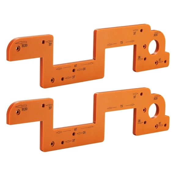 Sturdy Switches Opening Template Routers Corner Jig Portable Accessory for Woodworking with Multipurpose Designs