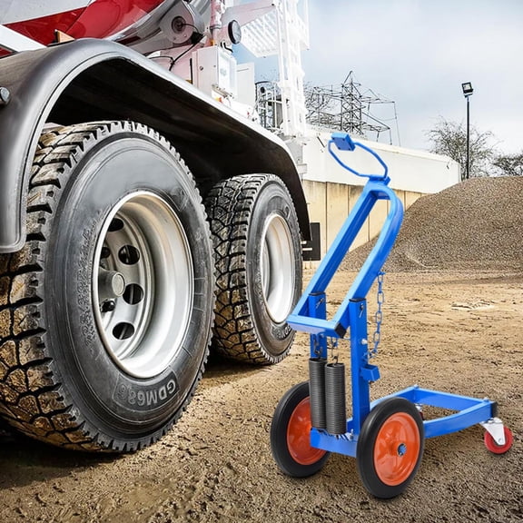 Sturdy Tire Removal Tool,Thickened Steel Frame Rocker Arm Wrench Holder for Semi-Trailer Maintenance