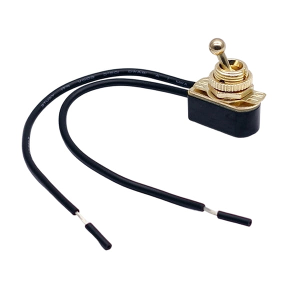 Sturdy Two Position Toggle Switches With Metal Shell And High Mechanical Life 10 000 Cycles Simple Operations Toggle Swi