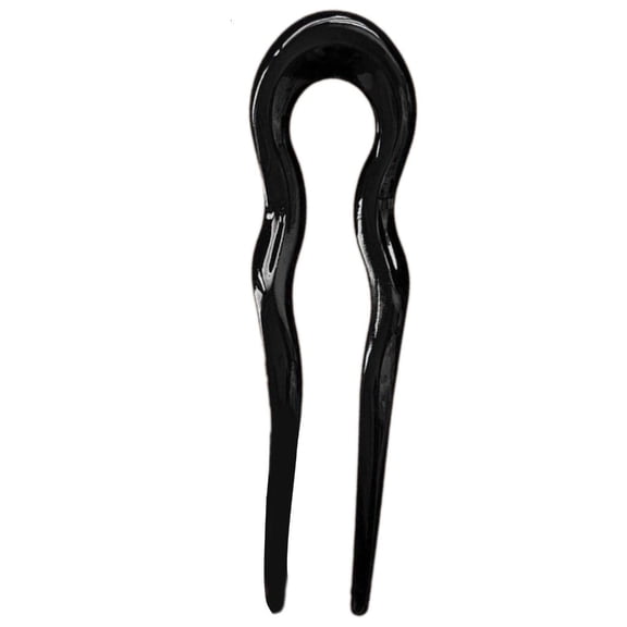 Sturdy U Shaped Bun Hair Pin For Bun Hair NonSlip Acrylic Hair Accessory In Classical Shape