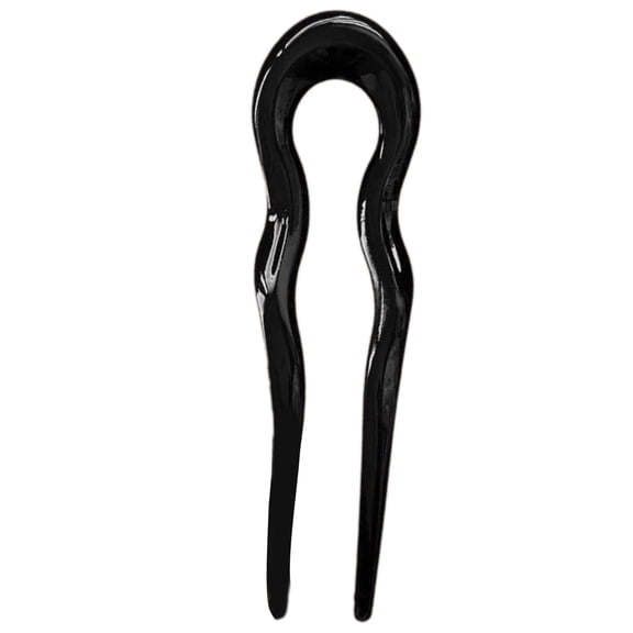 Sturdy U Shaped Bun Hair Pin For Bun NonSlip Acrylic Hair Accessory In Classical Shape