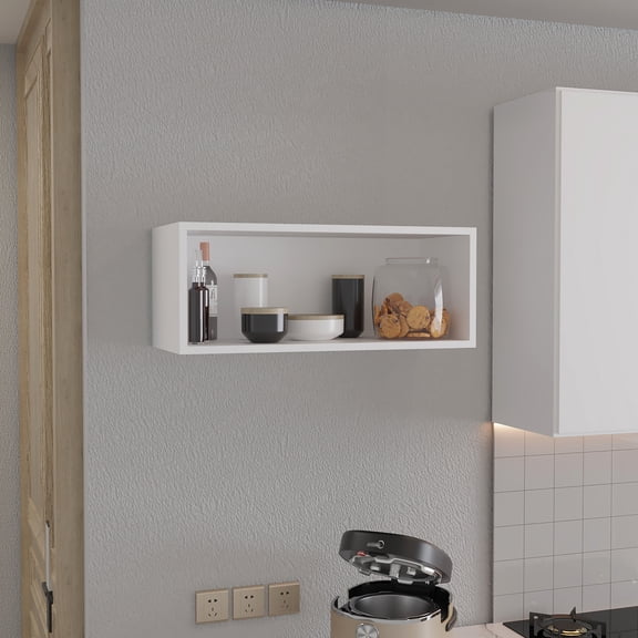 Sturdy Wall Shelf with 12.5" Depth / For Living Room & Garage / Seamless Fit