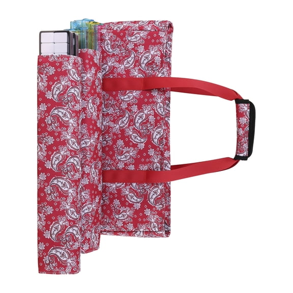 Sturdy Waterproof Mahjong Carrying Case With Multiple Compartments For Organized Storage And Convenient Transport