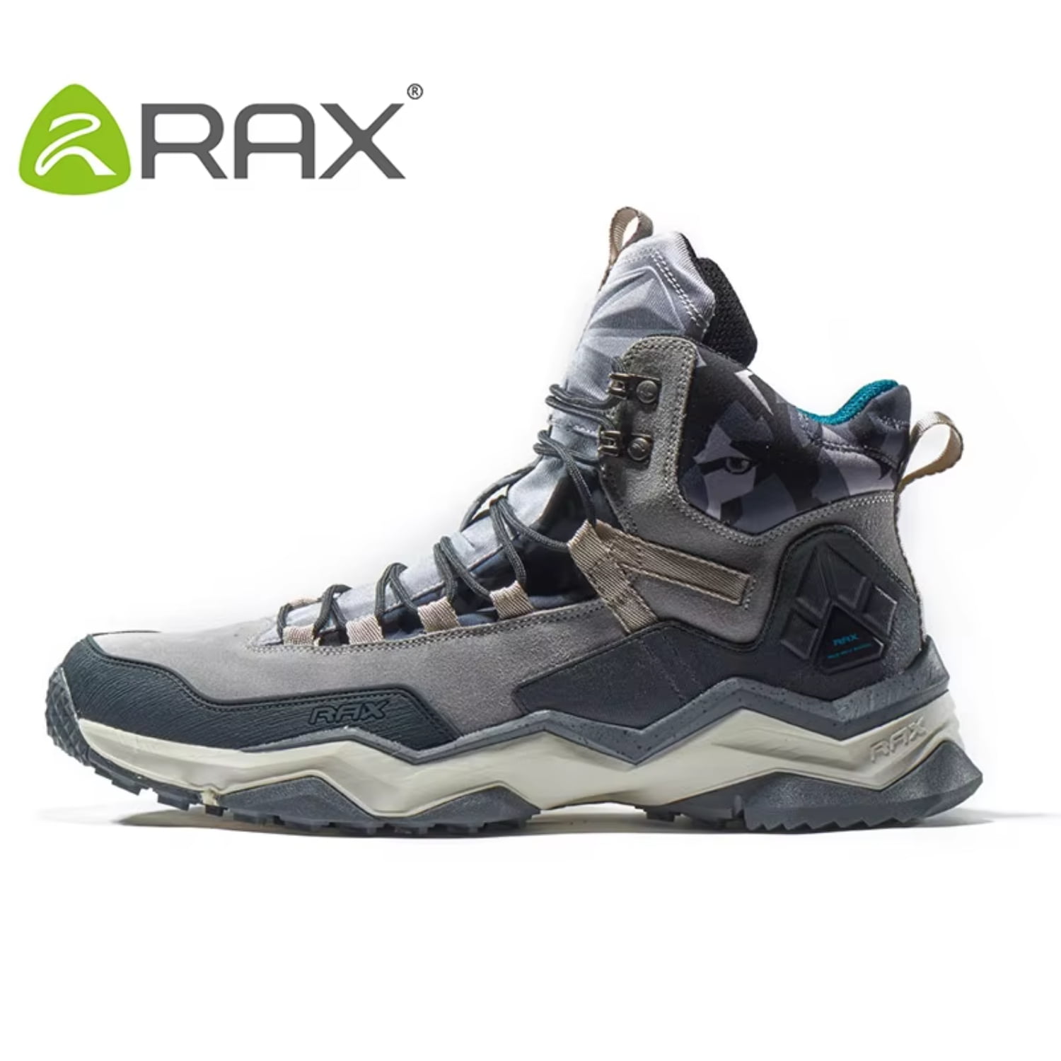 Sturdy Waterproof Midtop Men‘s Hiking Shoes for Trail and Outdoor