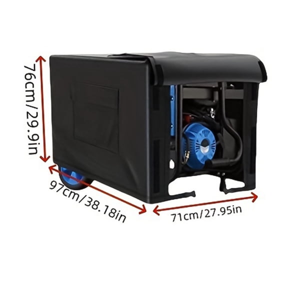 Sturdy Weather Resistant Generator Cover Adjustable Design And Maintain