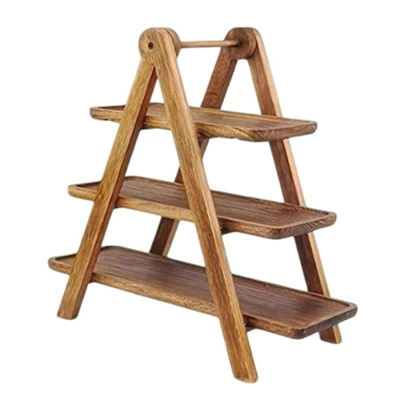 Sturdy Wood Nine Grids Nut Serving Tray for Home or Office Supplies Use