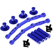 Sturdy and Durable Front and Rear Car Shell Post Aluminum Alloy Material Easy Installation for Arrma 1/8 Mojave 4X4 4S BLX RC Car