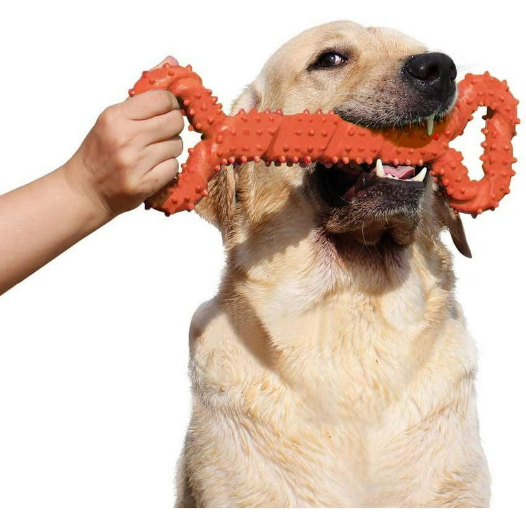 Rubber wishbone dog store toy