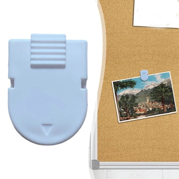 Sturdy fabric partition note holder cubicle clip for memo photo document
