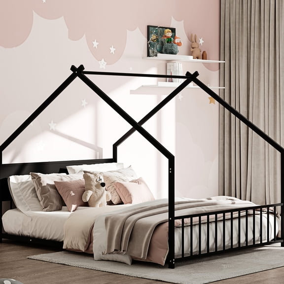 Sturdy full house bed with high weight capacity - Support up to 450 lbs