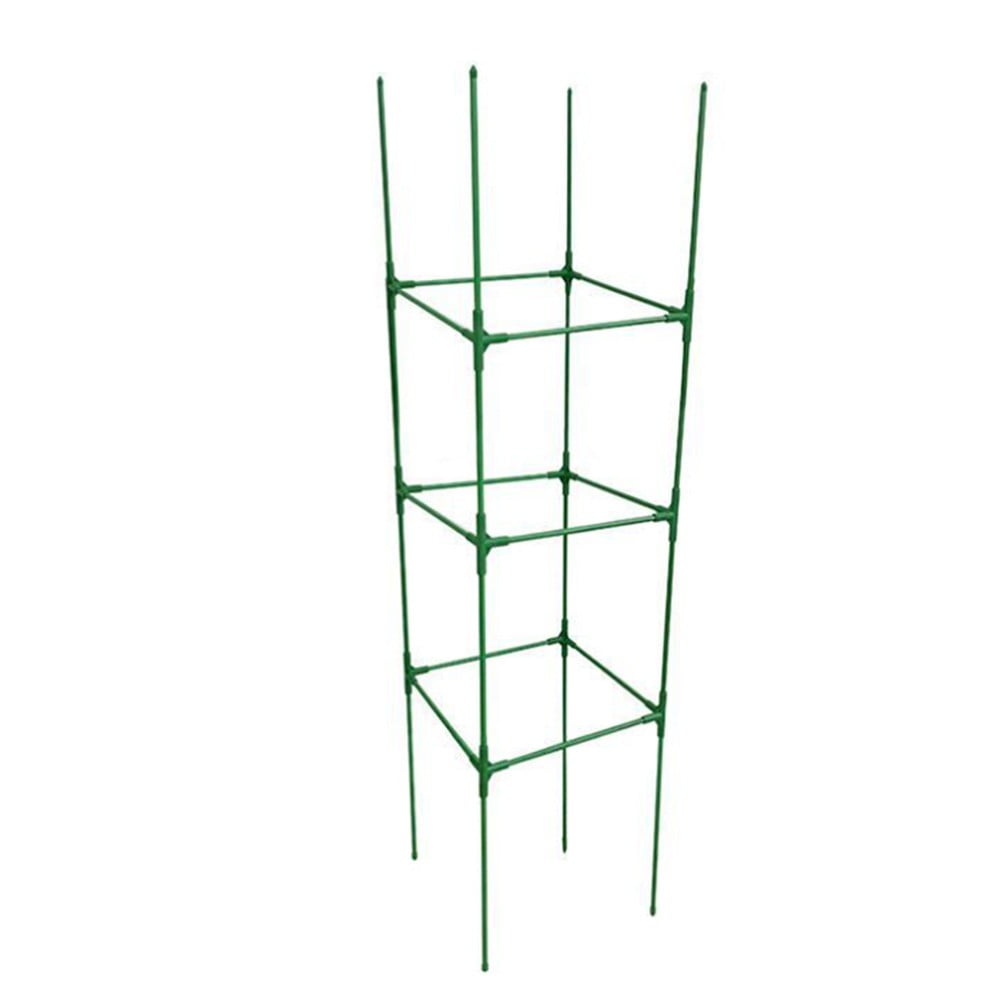 Sturdy tomato cages and climbing plant trellises to promote plant ...